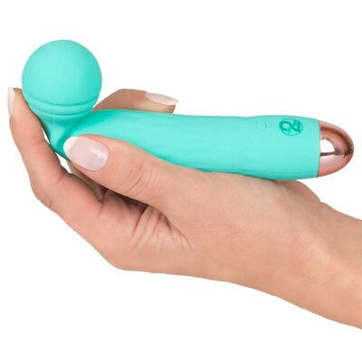 Vibrator Mini Klitoris Stimulator Vibration Cuties Mini Vibe Grün Flexibler Kopf