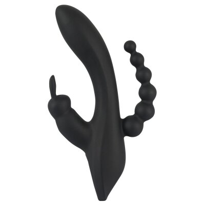 Tribrator Vibrator G-Punkt Klitoris Anus Stimulation Triple G-Spot Vibrator USB