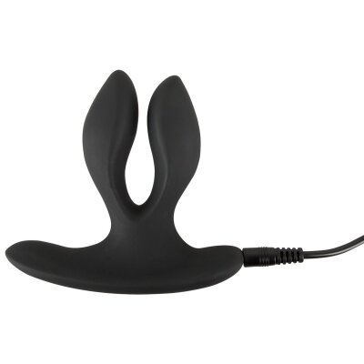 Anal Vibrator Spreizer Dehner Vibration Vibrating Expander Butt Plug USB Silikon