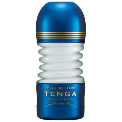 Tenga Masturbator mit Eichel Stimulation und Saugeffekt Premium Rolling Head Cup