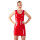 Latex Kleid M Rot Hautenges Minikleid ohne Ärmel mit rundem Ausschnitt Fetish