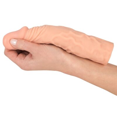 Penismanschette Penishülle Sleeve Nature Skin Extension Sleeve +3cm Verlängerung