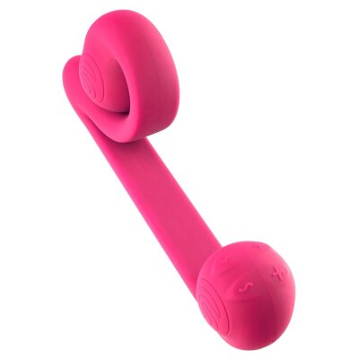 Doppel Vibrator für Frauen Snail Vibe Pink