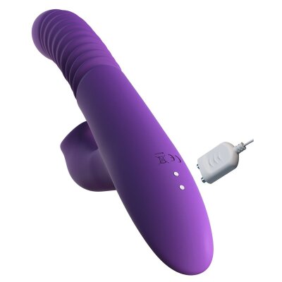 Vibrator mit Stoßfunktion Silikon Klitoris Stimulation