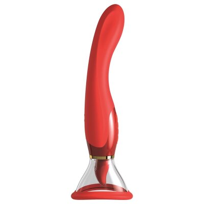 Vibrator G Punkt Klitoris Stimulation Vakuum Saugschale