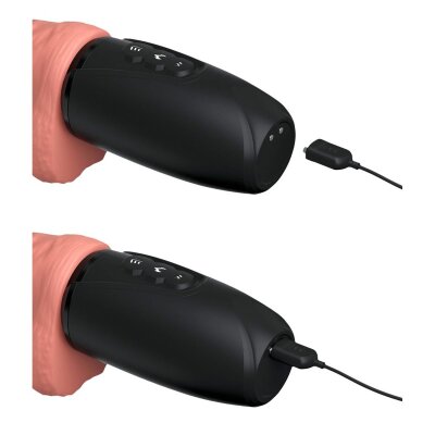 Vibrator mit Stoßfunktion Realistisch Penis Dildo USB