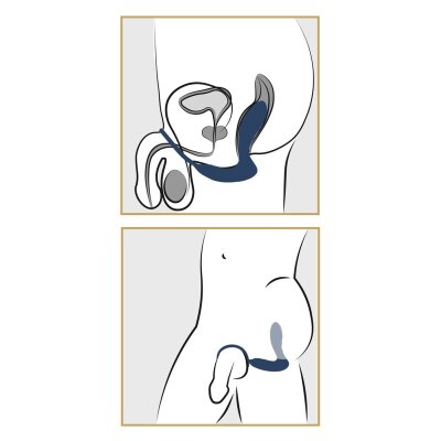 Prostata Anal Dildo Vibrator Penisring Cockring Silikon
