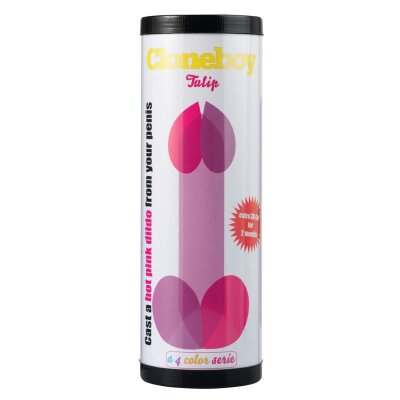 Cloneboy Silikon Dildo Penis Kopie Abdruck Set Kit Pink