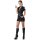 Polizeikleid M Halbarm Minikleid Rollenspiel Kostüm