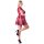 Rotes Kleid XL Minikleid Skaterkleid Gürtel Zierschnalle
