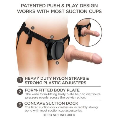 King Cock Beginners Body Dock Strap-on Harness
