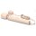 Le Wand Massager Vibrator Stab Powerful Plug-In Netzkabel Cream weiß