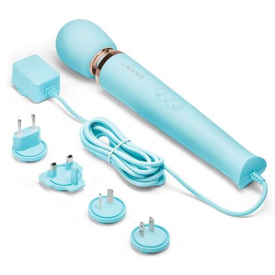Le Wand Massager Vibrator Stab Powerful Plug-In Netzkabel Blau