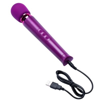 Le Wand Massager Vibrator Stab Petite USB Aufladbar Cherry