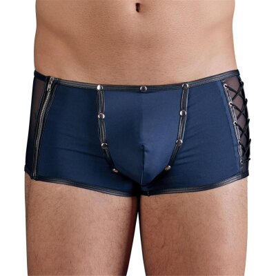 Herren Pants XL blau mit abknöpfbarem Beutel Short...