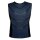 Herren Top S Tight Fit Shirt Blau mit Mattlook Details