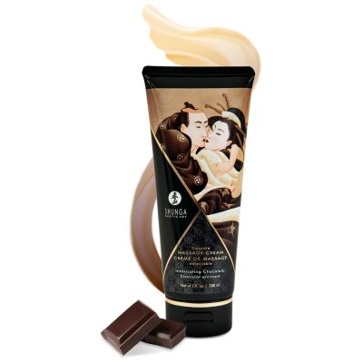 Shunga - Kissable Massage Cream Intoxicating Chocolate 200ml.