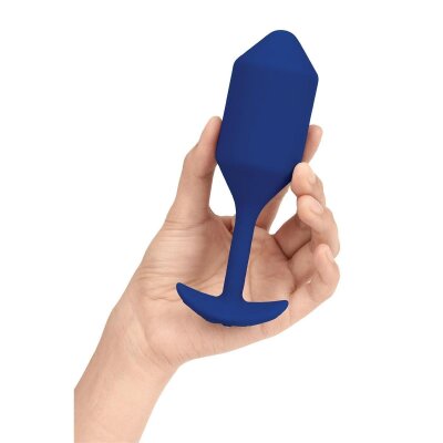 Anal Vibrator Plug Buttplug Vibrating Snug Plug 4 Blau