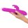 Thrusting Pearl Rabbit Vibrator   Vibrator mit Stoßfunktion und Klitorisreizer pink