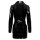 Kleid aus Lack  S Mantelkleid schwarz