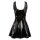 Kleid aus Lack  XS Kleid schwarz