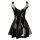 Kleid aus Lack  XL Kleid schwarz
