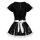 Kleid aus Lack  XL Kleid schwarz