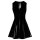 Kleid aus Lack  M Kleid schwarz