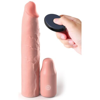 3“ Vibrating Mega X-tension Penis Sleeve Penis...
