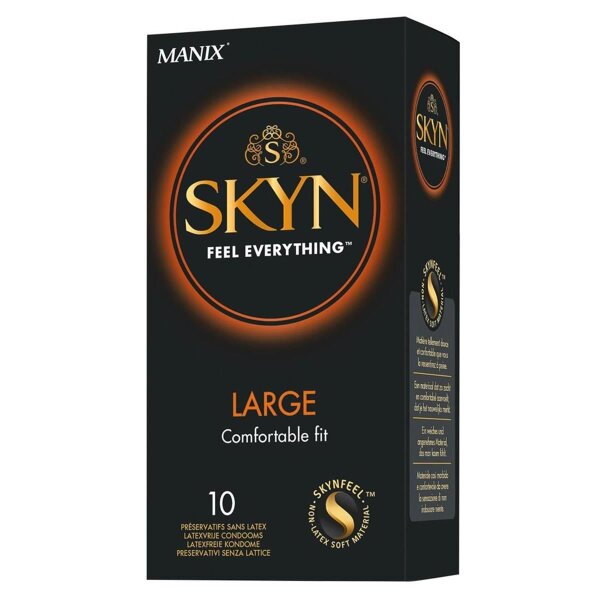 Kondome Condom Manix Skyn Large 10 Kondome latexfrei extra groß XL
